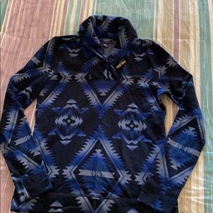 Pull over long sleeve top